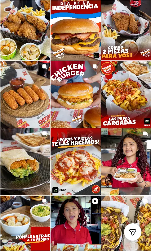 Contenido para redes sociales — El Vagón Rojo